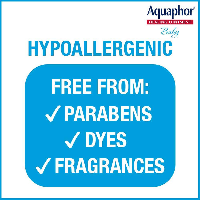 Aquaphor Baby Healing Ointment - for Chapped Skin, Diaper Rash and Minor Scratches - 7 Ounce (Pack of 1)