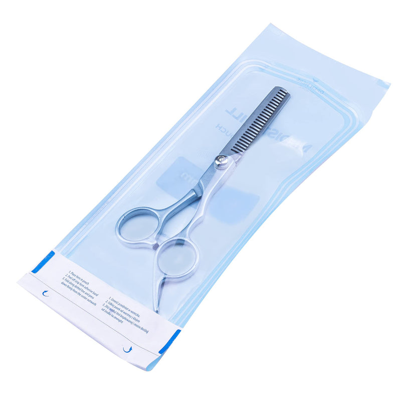 Pack of 200 Self-Sealing Sterilization Bags, PVC Dental Sterilization Bags Self-Sealing Bags Autoclave Sterilizer Bags for Cleaning Tools (9x16.5cm) 90x260