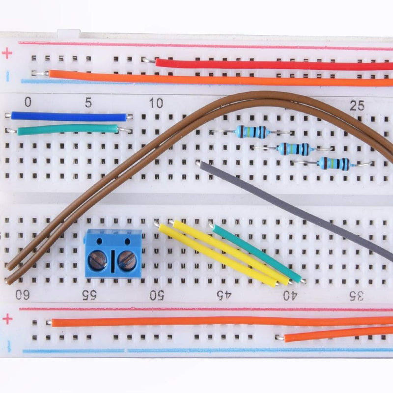 Aoicrie Jumper Wire Kit, 840 Pieces Preformed Breadboard Jumper Wire Kit,14 Lengths Assorted Jumper Wire for Breadboard Prototyping Solder Circuits 840Pieces Jumper Wire Kit