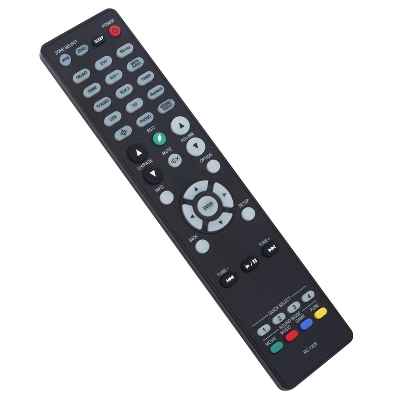 RC-1228 Replace Remote Applicable for Denon AV Receiver AVR-X2400H AVR-S730H AVR-S930H AVR-X3400H AVR-S950H AVR-S920W AVR-X2300W AVR-X1300W AVR-X3200W AVR-X2200W AVR-S910W AVR-X5200W AVR-X3300W
