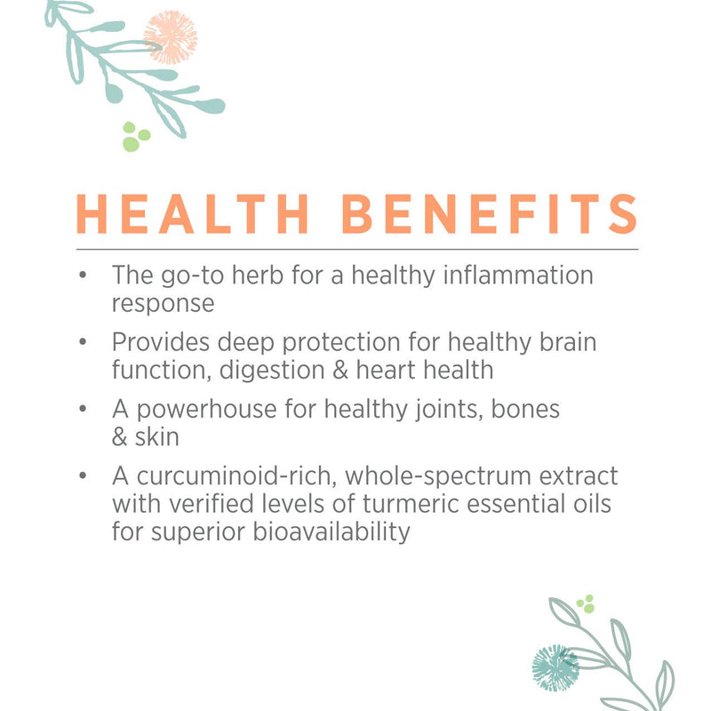 Pure Synergy SuperPure Turmeric Extract | 60 Capsules | USDA Organic | Non-GMO | Vegan | with Curcumin for Inflammation Support