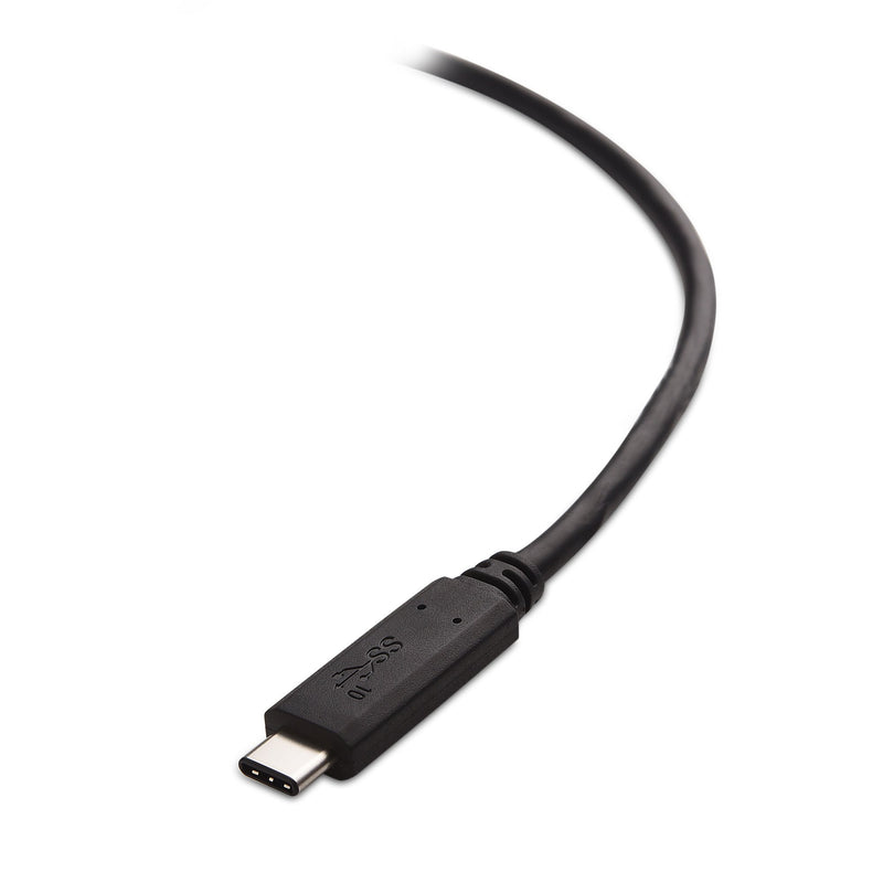Cable Matters USB-IF Certified 10 Gbps Gen 2 USB A to USB C Cable (USB C to USB Cable) in Black 3.3 Feet