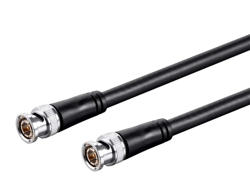 JOINSI 5-Pack 5ft BNC Male to BNC Male Jumper 75-Ohm Cable Extension Connector for CCTV DVR to TV System 5 Pack 5 Feet