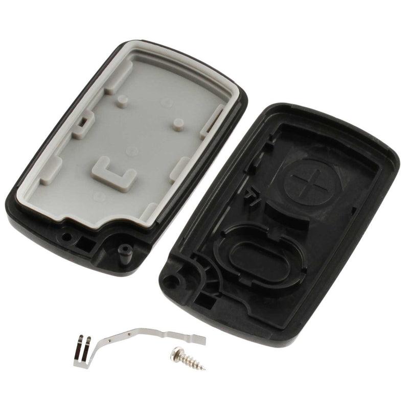 Key Fob Keyless Entry Remote Shell Case & Pad fits Mitsubishi 2002-2006 Eclipse / 2004-2006 Endeavor / 1998-2006 Montero / 1999-2004 Montero Sport / 2003-2006 Outlander Mt-3b-pan-case