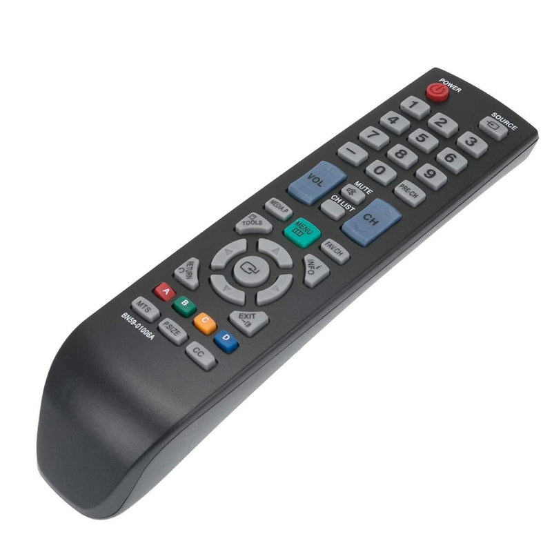 BN59-01006A Replace Remote Applicable for Samsung TV PN59D530 PN59D530A3F PN51D530 PN51D530A3F PN51D530A3 PN51D530A3FXZA LN19C350D1D LN22C350D1D LN19C350D1DXZA LN22C350 LN22C350D1DXZA LN19C350