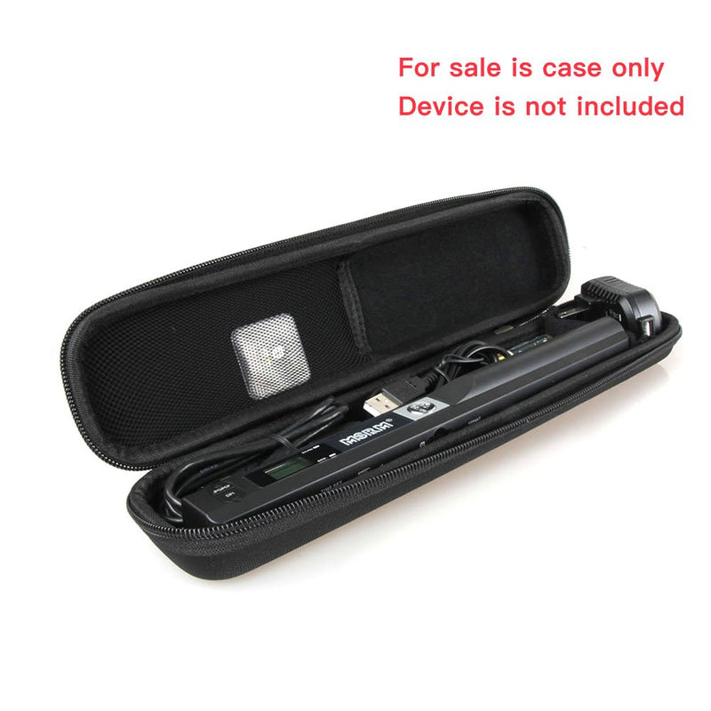 Hard EVA Travel Case for MSRM iScan Wand Portable Document & Image Scanner by Hermitshell