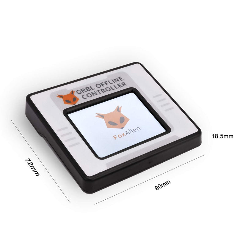 CNC Offline Controller, Offline Control Module with Touchscreen LCD GRBL Control for FoxAlien 3018-SE, Masuter, LE-4040 CNC Router Engraving Machine