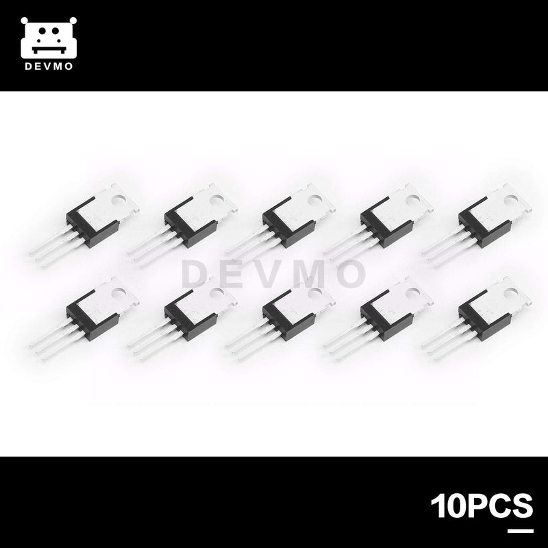 DEVMO 10pcs IRF3205 IR MOSFET N-Channel 55V/110A TO-220 HEXFET Power Transistor IRF