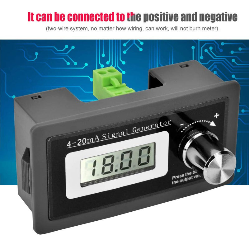 Signal generator 4-20ma - high-precision signal generator module LCD two-wire converter test current signal converter