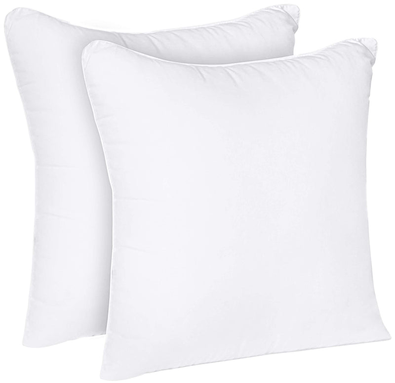 Utopia Bedding Throw Pillows Insert (Pack of 2, White) - 12 x 12 Inches Bed and Couch Pillows - Indoor Decorative Pillows