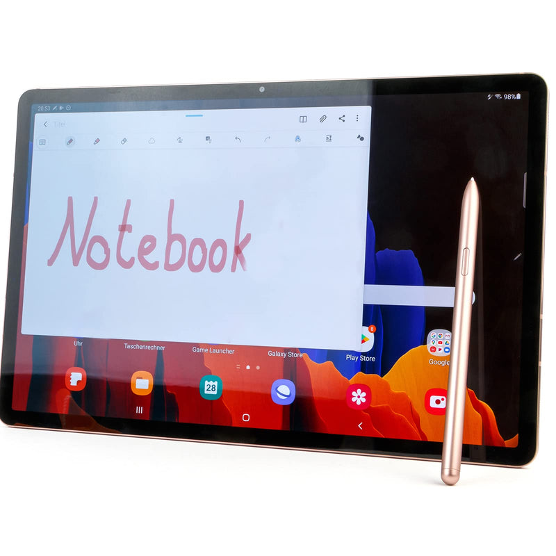 Galaxy Tab S7 S Pen Replacemen Stylus Pen for Samsung Galaxy Tab S7 / S7+ Plus /S7 FE SM-T870 SM-T875 SM-T876 Touch Pen + Tips/Nibs(Without Bluetooth)(Mystic Bronze) Mystic Bronze