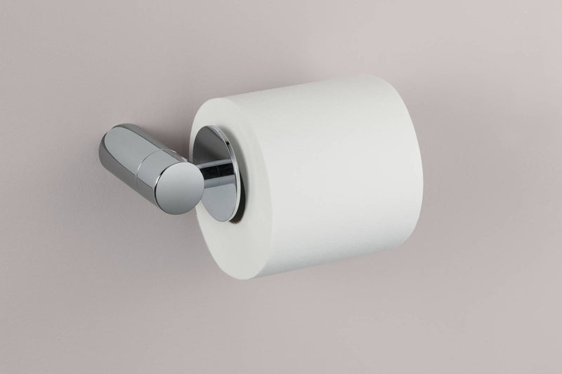 Moen YB0409CH Single Post Modern Toilet Paper Holder, Chrome