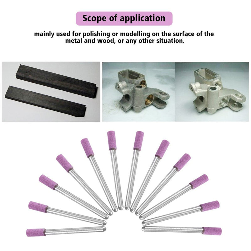 50pcs Sharpening Grinding Wheel Polishing Grinding Head Rotary Tool with 4mm Grindstone Points