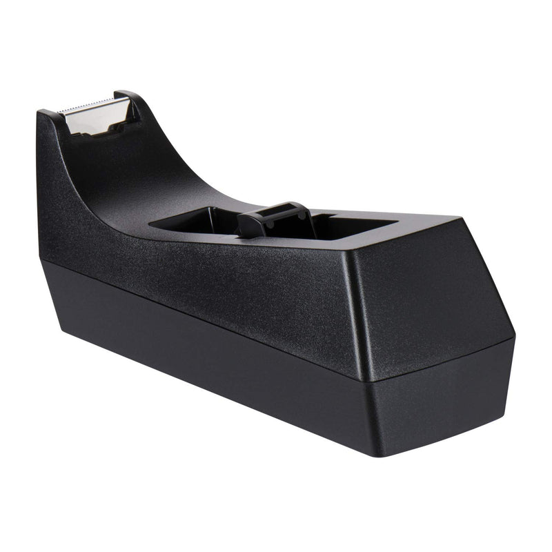 Scotch Classic Desktop Tape Dispenser C-38, Black, 1 in Core, Made From 100% Recycled Plastic, 1 Dispenser (C-38)