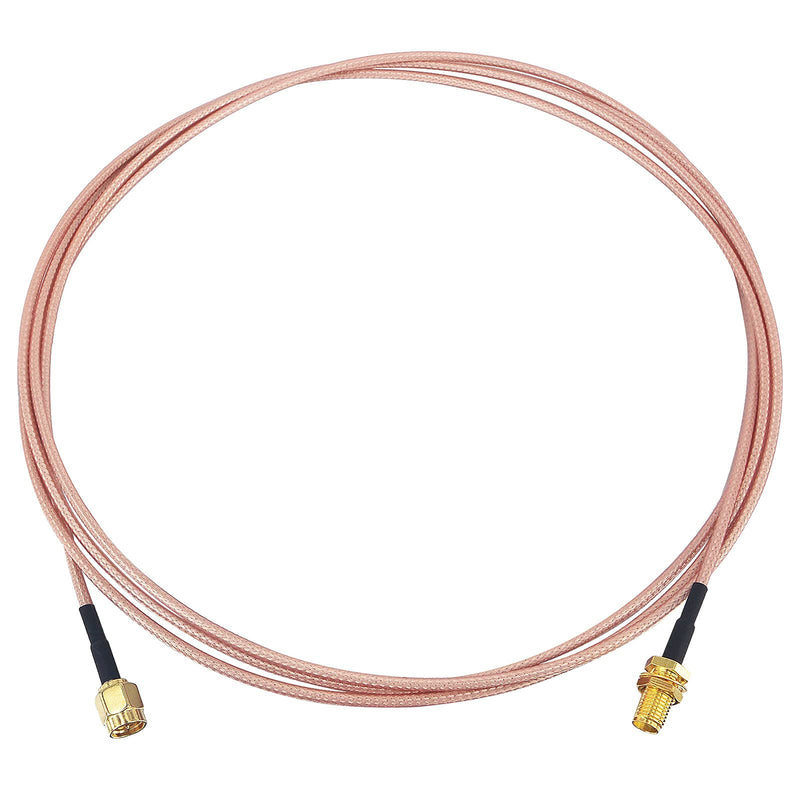 YOTENKO SMA Male to SMA Female RF Connector RG 316 WiFi Antenna Extension Cable 2M