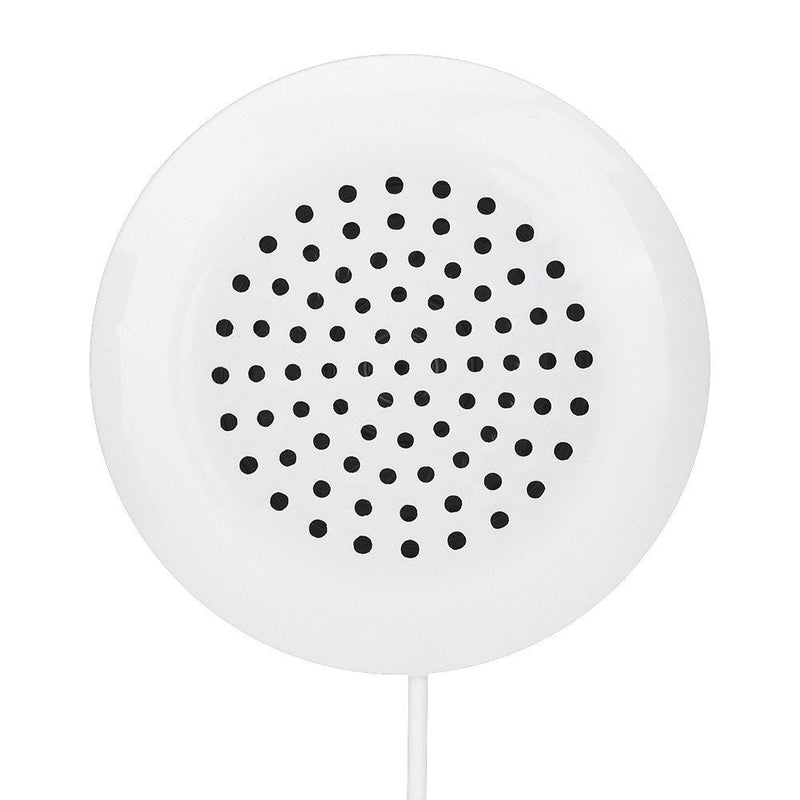 Portable Pillow Speaker, Mini Stereo Speaker with 3.5mm Aux Plug for MP3, Phone, CD Player, etc (White)