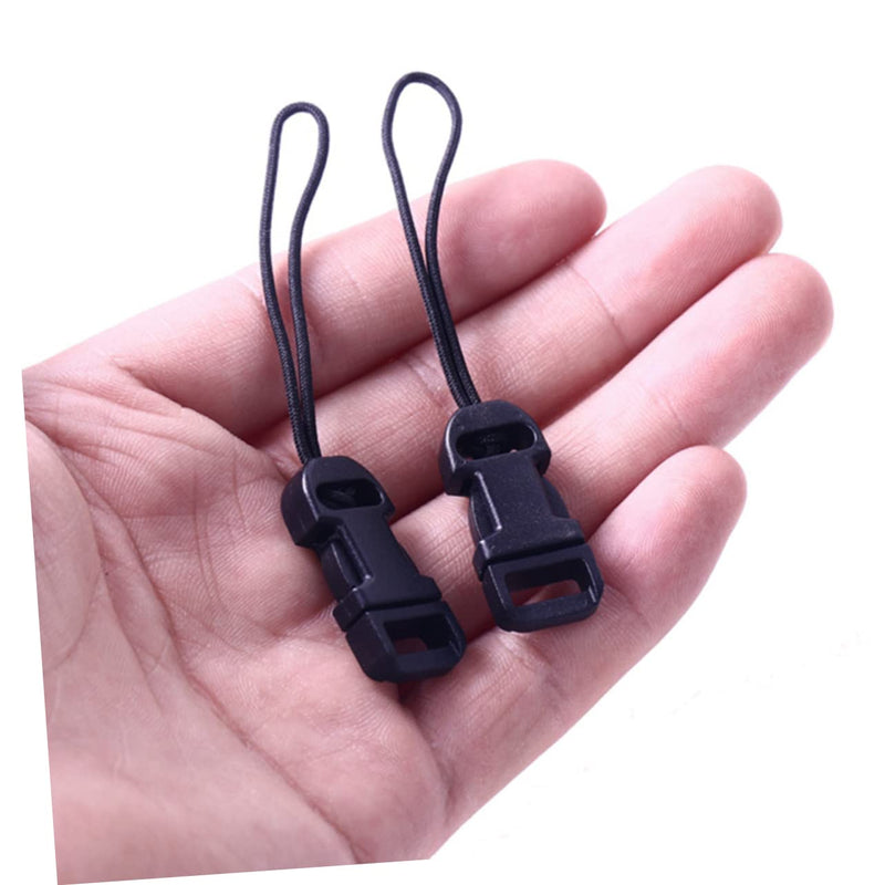 CALLARON 8pcs Camera Buckle Hitch Adapter Design Anchor Links Easy Release Camera Strap Designs Quick Release Camera Buckle Clip Adapter for Strap Quick Release Buckle Strap Clip Slr Black