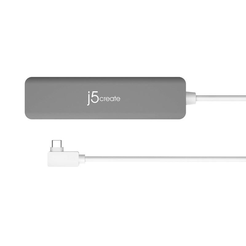 j5create 5 in 1 Compact USB-C Hub, Type C Adapter with 4K HDMI, 2 USB 3.0 Ports, SD and microSD Card Reader, for MacBook Pro, MacBook Air, XPS, Chromebook, and Other USB C Windows Laptops