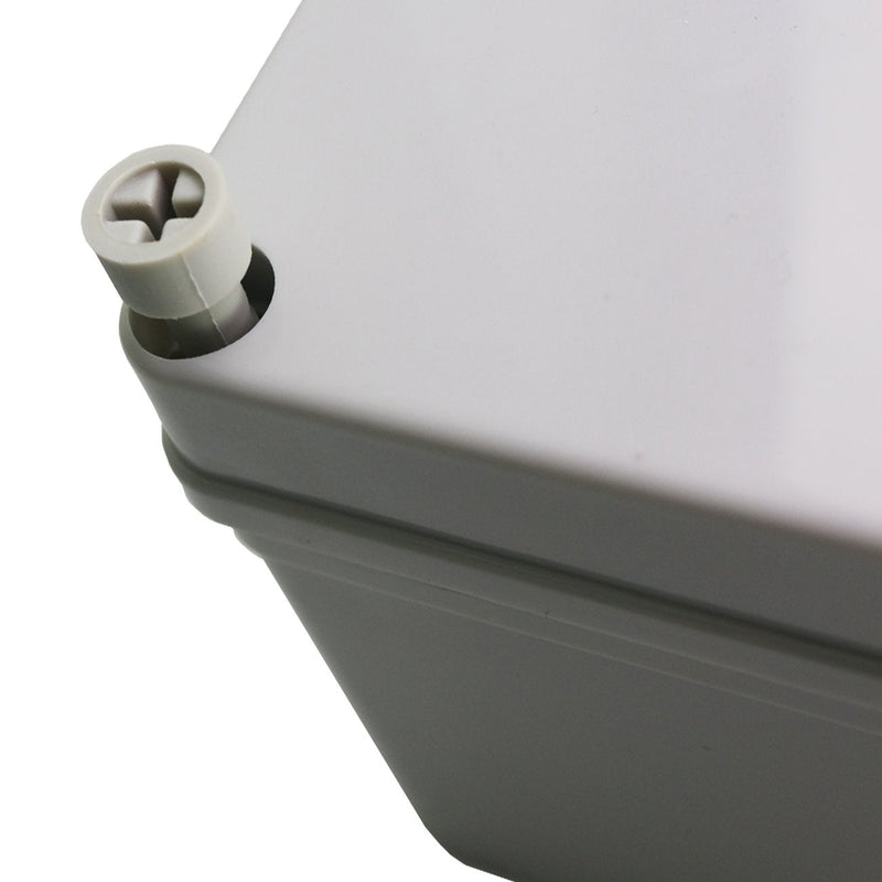 Ogrmar Plastic Dustproof IP65 Junction Box DIY Case Enclosure (7.9"x 7.9"x 3.7") 7.9"x 7.9"x 3.7"
