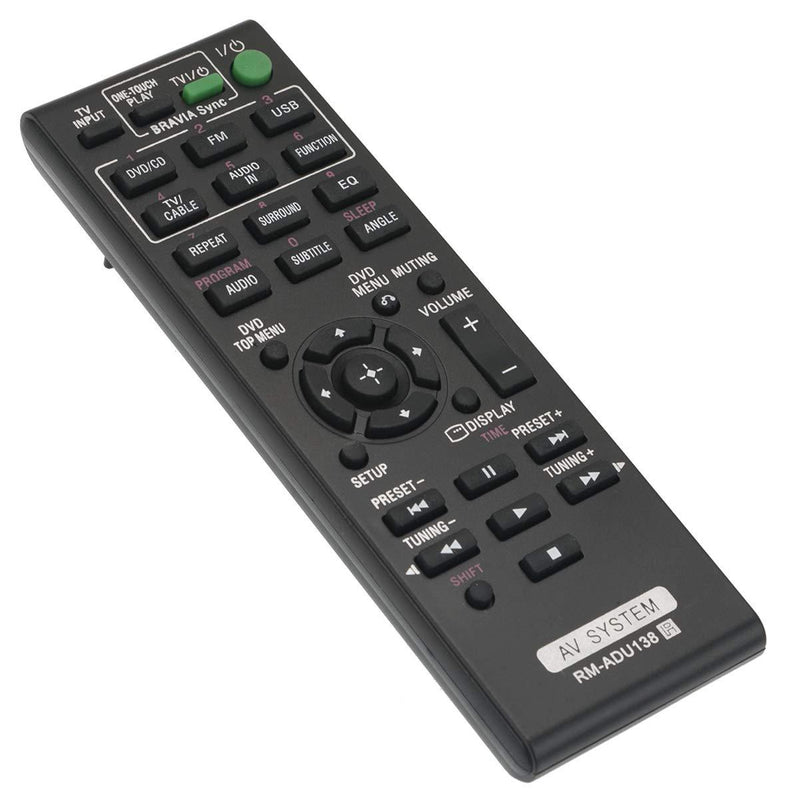 ZdalaMit RM-ADU138 Replacement Remote Control Applicable for Sony AV System DAV-TZ140 HBD-TZ130 HBD-TZ140