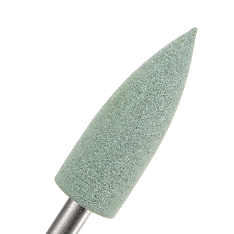 sourcing map 3 pieces 800 grain grinding stones 1/4" shank 1/9" diameter pointed grinding grinding and polishing heads for deburring buffing