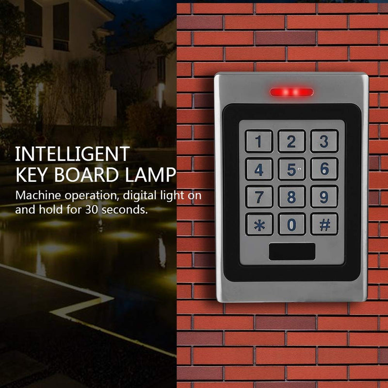 Waterproof IP68 RFID Card Door Access Controller, Keypad Security Door Access Control System, DC 12V Access Controller Support 2000 Users, Intelligent Key Board 3 Way to Open Door