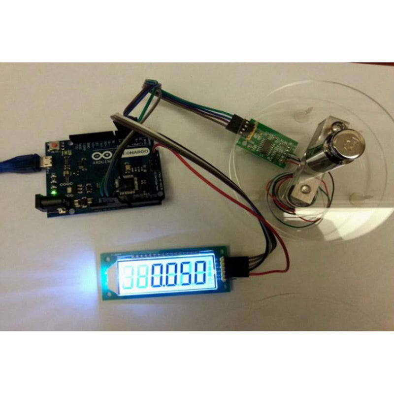 ALAMSCN Digital Load Cell Weight Sensor + HX711 Weighing Sensor ADC Module for Arduino DIY Portable Electronic Kitchen Scale Kit (10KG+HX711) 10KG+HX711