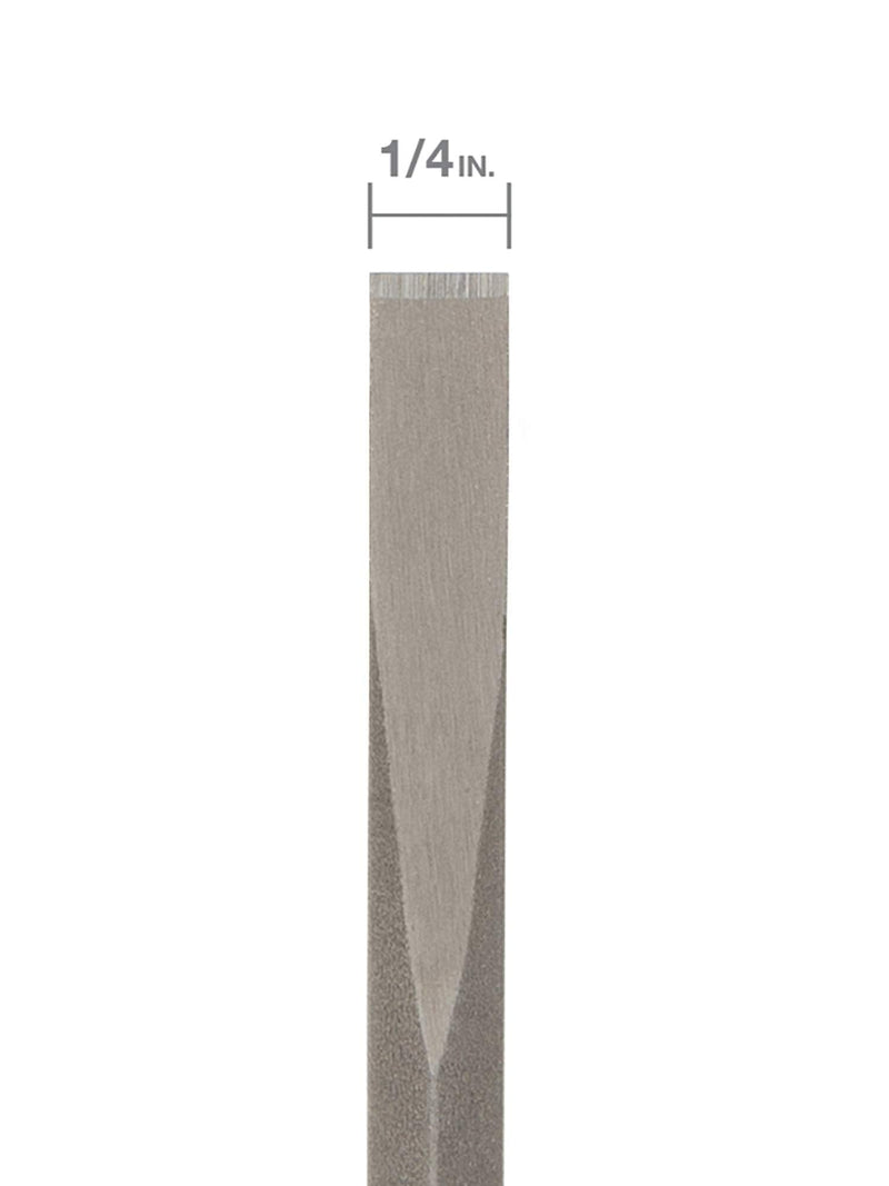 TEKTON 1/4 Inch Cold Chisel | Made in USA | 66001 1/4 in.