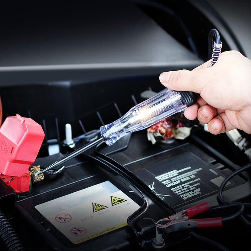 Circuit Continuity Tester,Professional 6-24V Electrical Indicator Light Tester for Car Fuses Low Voltages Light Sockets & Complete Circuits