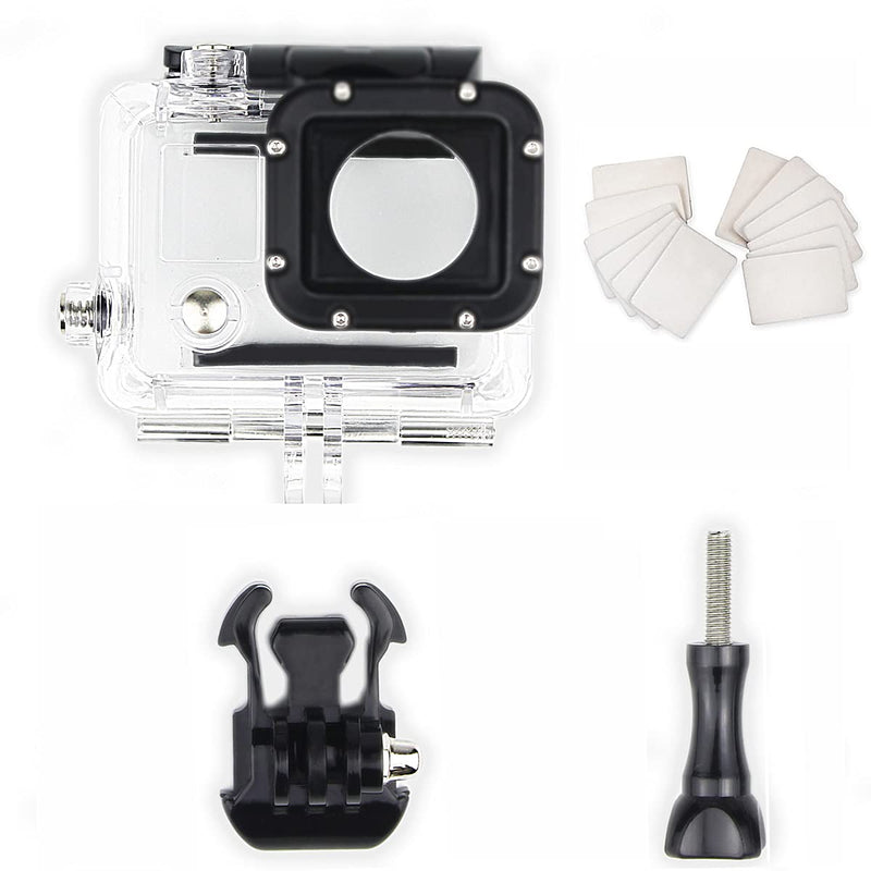 FitStill Replacement Dive Housing Case Waterproof Housing for HERO4, HERO3+ and HERO3 Waterproof Case for Hero 4/3+/3