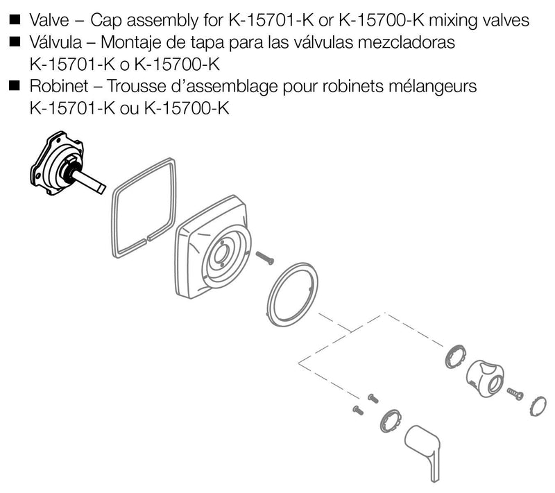 Kohler GP77886 K-GP77886 Faucet Valves