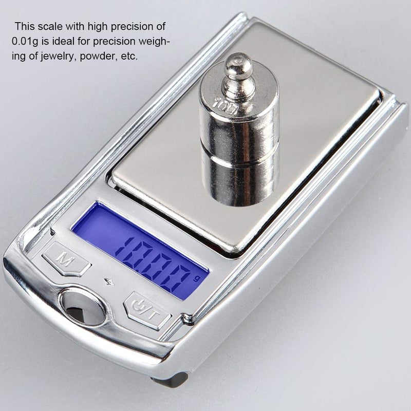 100g/0.01g Mini Digital Pocket Scale High Accuracy Portable Electronic Jewelry Scale Small LCD Scale for Jewelry