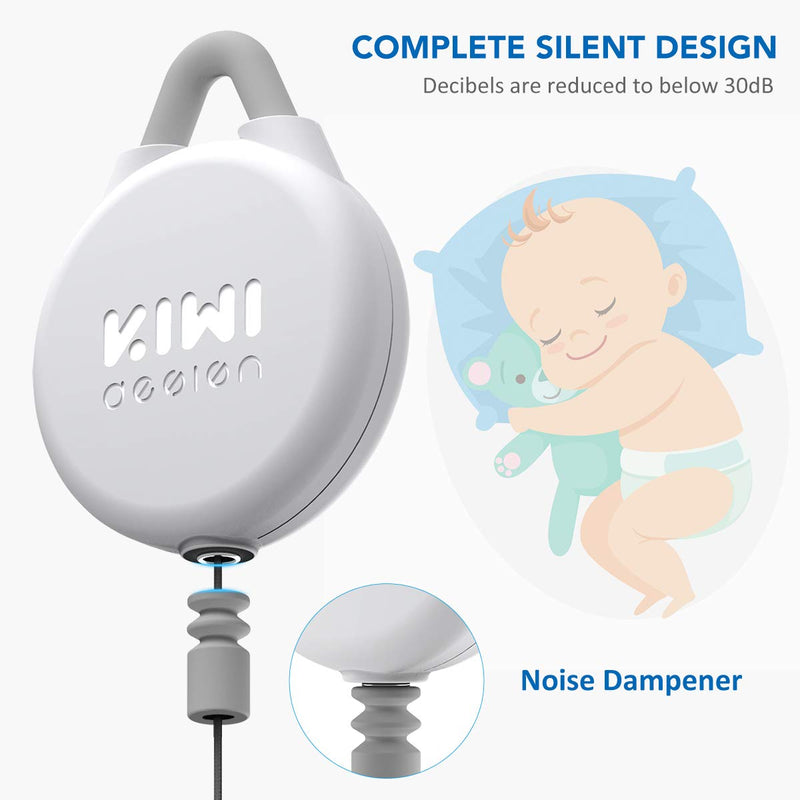 [Pro Version] KIWI design VR Cable Management, 3 Packs VR Pulley System fits Quest/Rift S/Valve Index/HTC Vive/Vive Pro/HP Reverb G2/PSVR VR Accessories, Compatible with Quest 2 Link Cable(White) 3 Pack