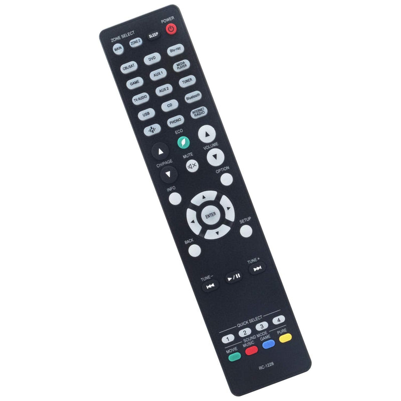 RC-1228 Replace Remote Applicable for Denon AV Receiver AVR-X2400H AVR-S730H AVR-S930H AVR-X3400H AVR-S950H AVR-S920W AVR-X2300W AVR-X1300W AVR-X3200W AVR-X2200W AVR-S910W AVR-X5200W AVR-X3300W