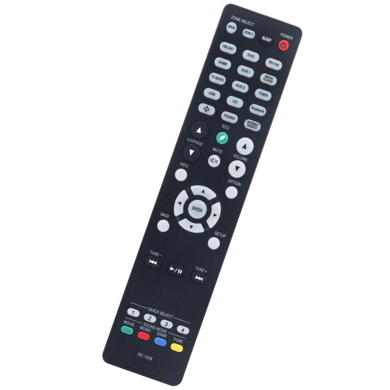 RC-1228 Replace Remote Applicable for Denon AV Receiver AVR-X2400H AVR-S730H AVR-S930H AVR-X3400H AVR-S950H AVR-S920W AVR-X2300W AVR-X1300W AVR-X3200W AVR-X2200W AVR-S910W AVR-X5200W AVR-X3300W