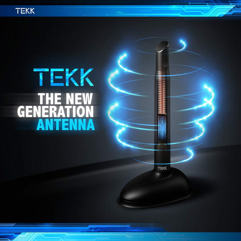 Tekk Short Antenna Compatible with 2021-2023 Ford Bronco | Designed for Optimized FM/AM Reception | 4.8 Inches