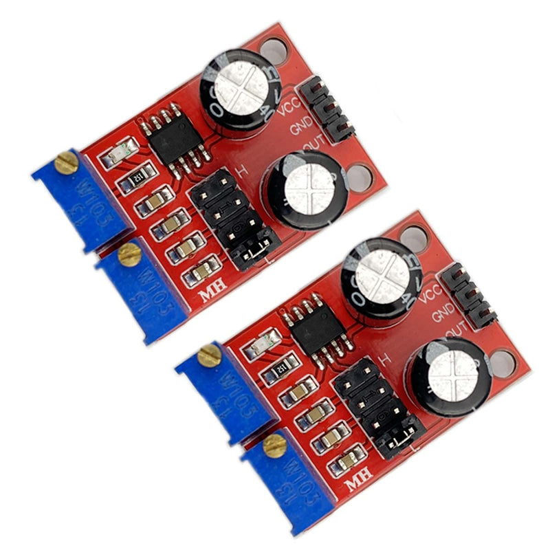 KIRO&SEEU 5PCS DC5-15V 4.2V V-PP to 11.4V V-PP NE555 Pulse Frequency Duty Cycle Adjustable Generator Module Square Wave Rectangular Wave Signal Generator