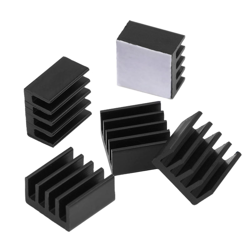 Easycargo 20pcs Raspberry Pi 4 Heatsink Kit Aluminum + Copper + 3M 8810 Thermal Conductive Adhesive Tape for Cooling Raspberry Pi 4 B, Raspberry Pi 3 B+