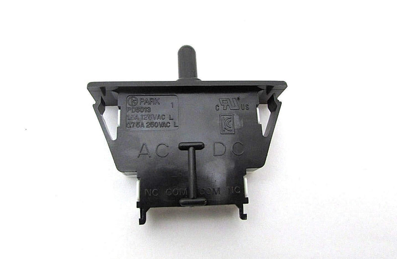 LG Electronics 6600JB3007E Refrigerator Door Push Button Switch,black and white