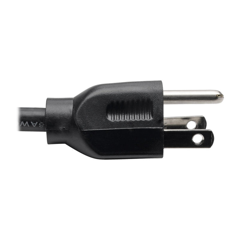 Tripp Lite Power Extension Cord, 13A, 16AWG (NEMA 5-15P to NEMA 5-15R) 6-ft.(P024-006-13A) Black 6 ft.