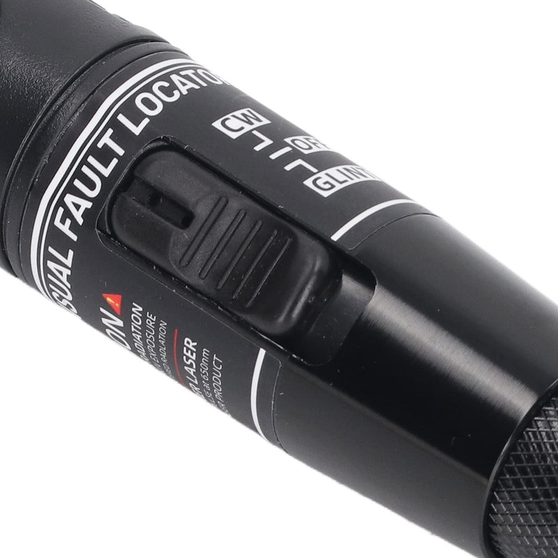Visual Fault Locator, 60MW 60KM Output Contactless Connection 2.5mm Universal Interface Fiber Visual Fault Locator Stable Output Fiber Optic Cable Tester