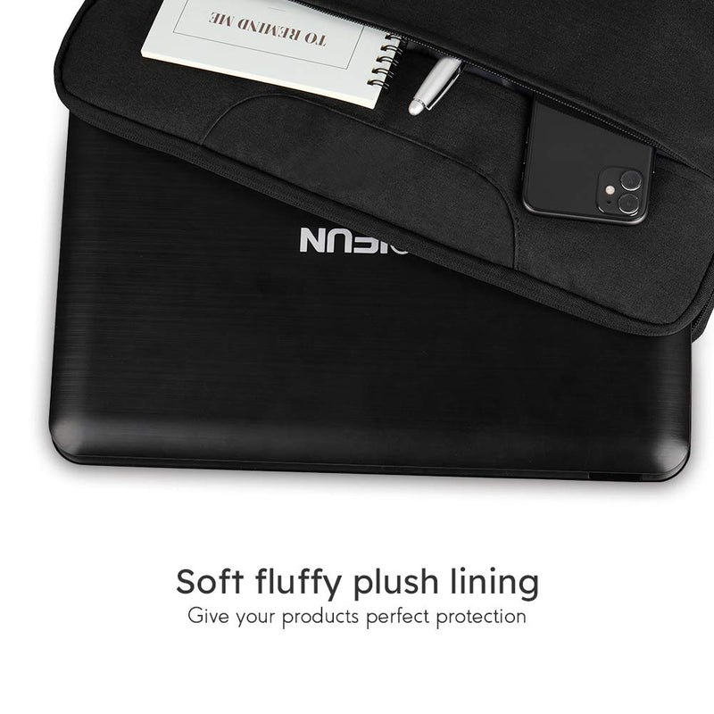 Carrying Bag for BOIFUN 17.5 Inch Portable DVD Player, Travel Laptop Sleeve Bag, Carry On Handle Case for Computer Notebook MacBook,Black