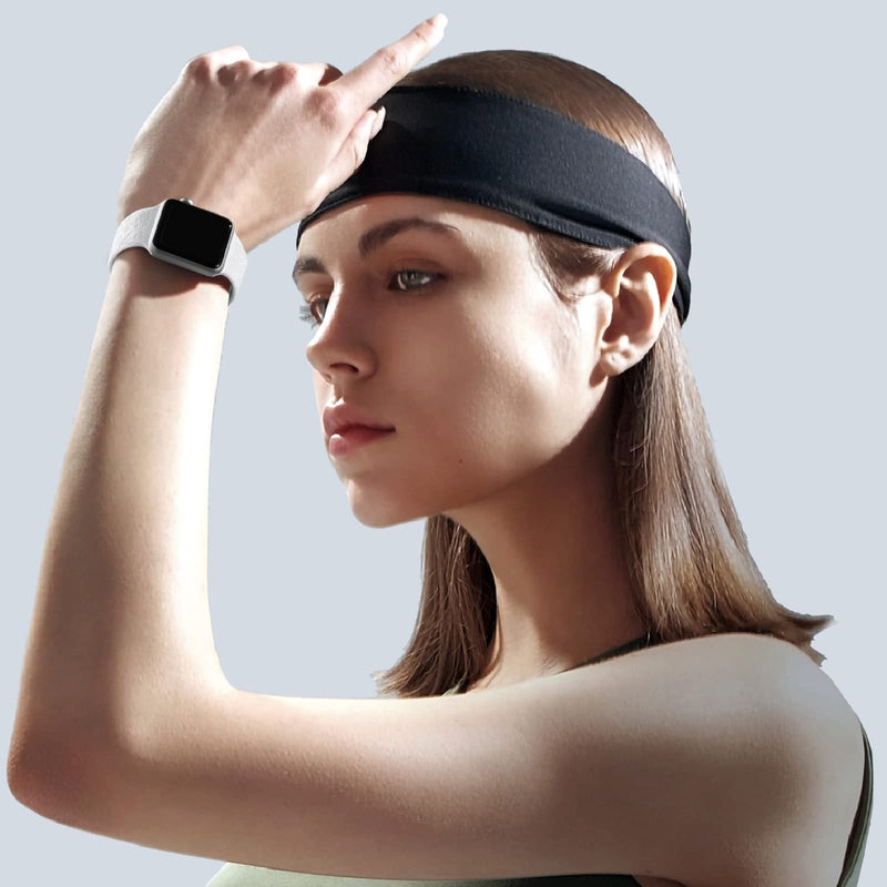 DaQin Flower Engraved Bands Compatible with Apple Watch Band 38mm 40mm 41mm 42mm 45mm 49mm 44mm Women Girl, Soft Silicone Wristbands Replacement for Apple Watch Ultra/iWatch Series 8 7 6 5 4 3 2 1 SE Black/White/Gray/Pink Sand 38mm/40mm/41mm
