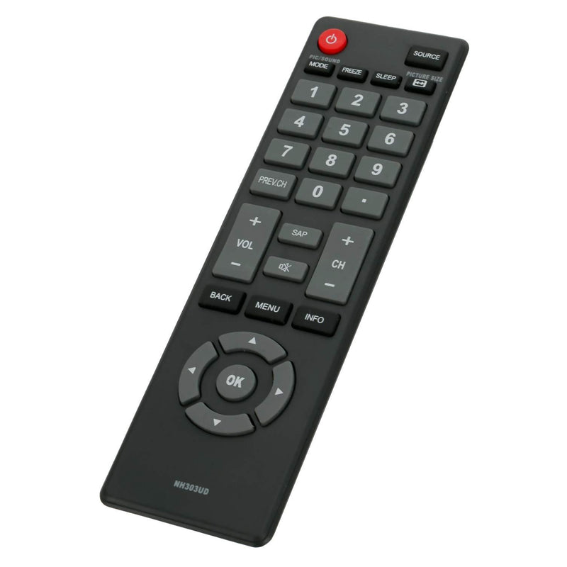 New NH303UD Replace Remote Control fit for Emerson LCD TV HDTV LE240EM4 LE290EM4 LE290EM4F LE320EM4 LE391EM4 LF280EM5 LF320EM4 LF320EM4A LF320EM4F LF320EM5F LF320EM5S LF391EM4 LF391EM4A LF391EM4F