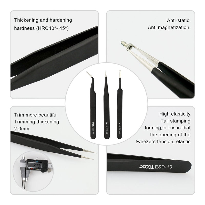 XOOL 80 in 1 Precision Screwdriver Set with Magnetic Driver Kit Professional Electronics Repair Tool Kit for Computer, PC, Mac-Book, Laptop, Tablet, iPhone, Xbox, Game Console