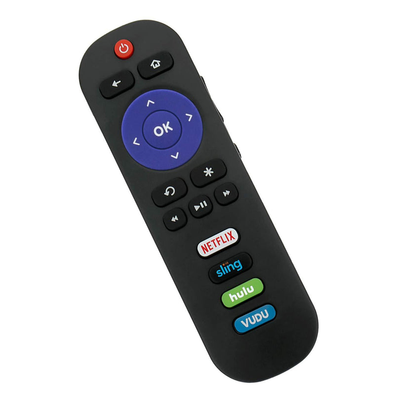 RC280 Replacement Remote Applicable for TCL Roku TV with Netflix Sling Hulu Vudu Key 55UP120 32S4610R 50FS3750 32FS3700 32FS4610R 32S800 32S850 32S3850 48FS3700 55FS3700 65S405 43S405 49S405 40S3800