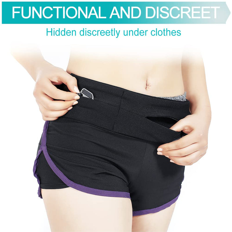 Multi Use Peritoneal Dialysis PD Belt Breathable Abdominal Catheter Protection Covers Adjustable Drainage Holder Waist Fixation/Straps for Stomach G/Peg/J Feeding Tube, Medium 29-41" Black Medium (Pack of 1)