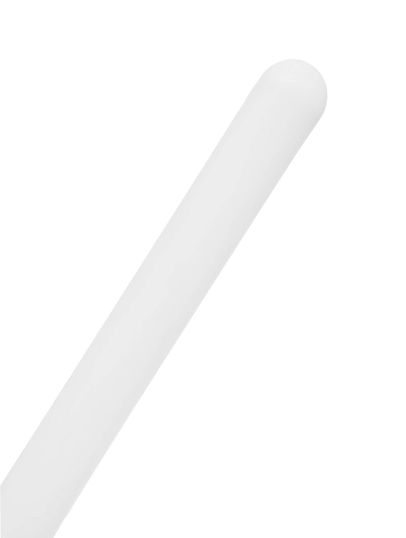 12PK Polypropylene Stirring Rods, 7.9" - Rounded Ends, 7mm Diameter - Excellent for Laboratory or Home Use - Chemical & Heat Resistant Plastic - Eisco Labs