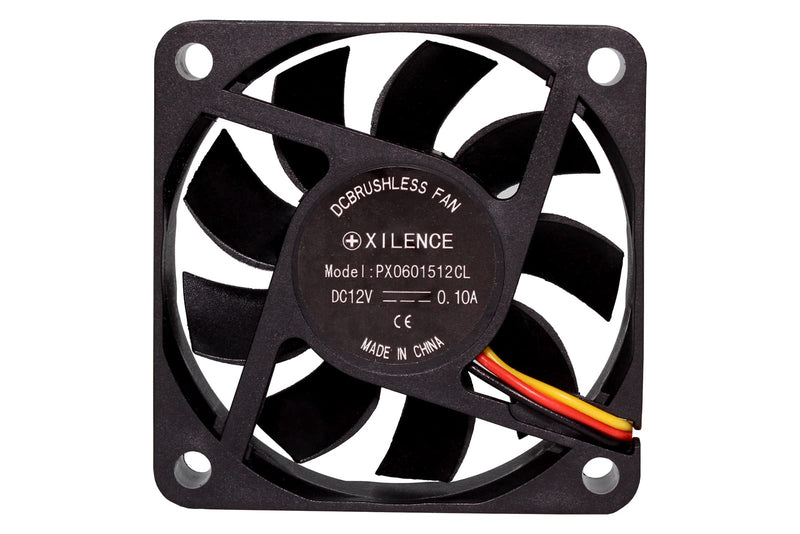 Xilence XPF60S.W 60mm case fan, 3PIN, black 60mm | black | White box