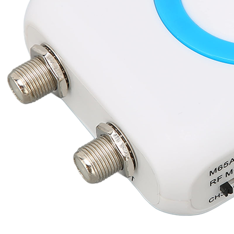 GOWENIC Digital RF Modulator,M65A‑NTSC RF Modulator RCA to RF Modulator RF Coaxial Converter Support AV Output,Professional HD VHF Demodulator Converter for CATV System